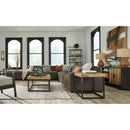 Signature Design by Ashley Allena Leather Look Ottoman 2130108 IMAGE 15