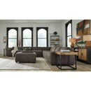 Signature Design by Ashley Allena Leather Look Ottoman 2130108 IMAGE 8