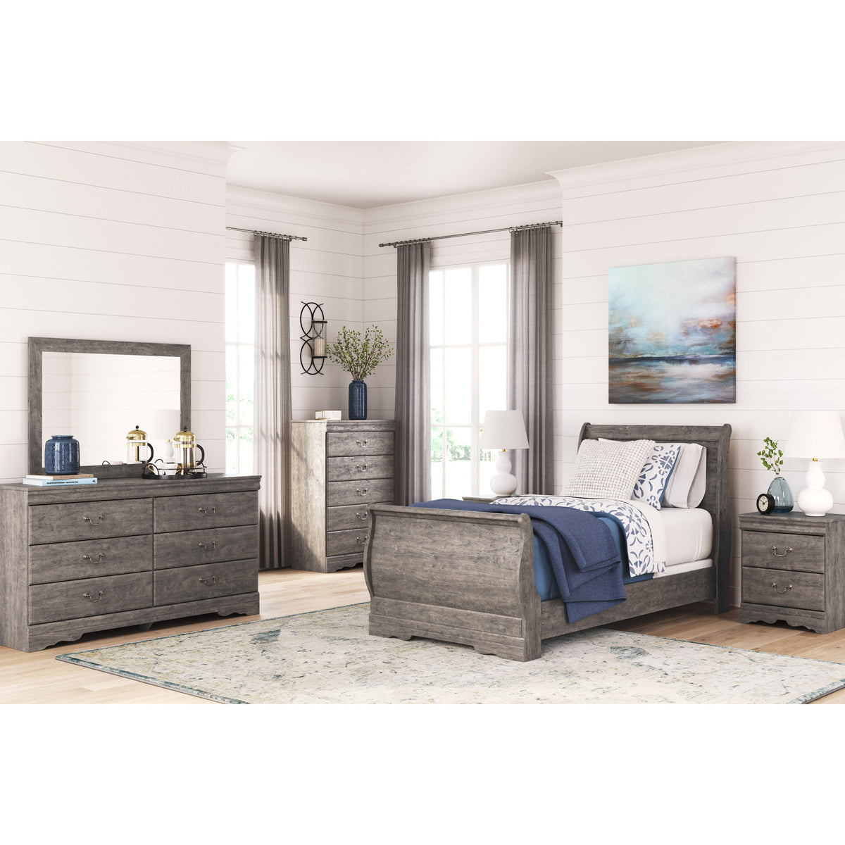 Signature Design by Ashley Bayzor 2-Drawer Nightstand B1126-92