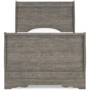 Signature Design by Ashley Bayzor Twin Sleigh Bed B1126-63/B1126-62/B1126-82 IMAGE 2