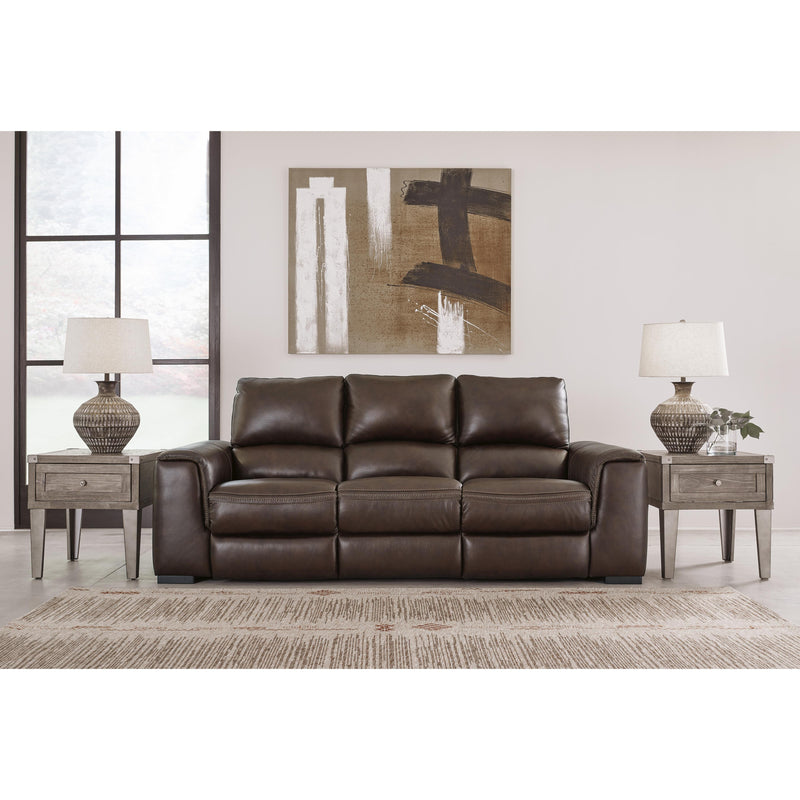 Signature Design by Ashley Alessandro Power Reclining Leather Match Sofa U2550215 IMAGE 6