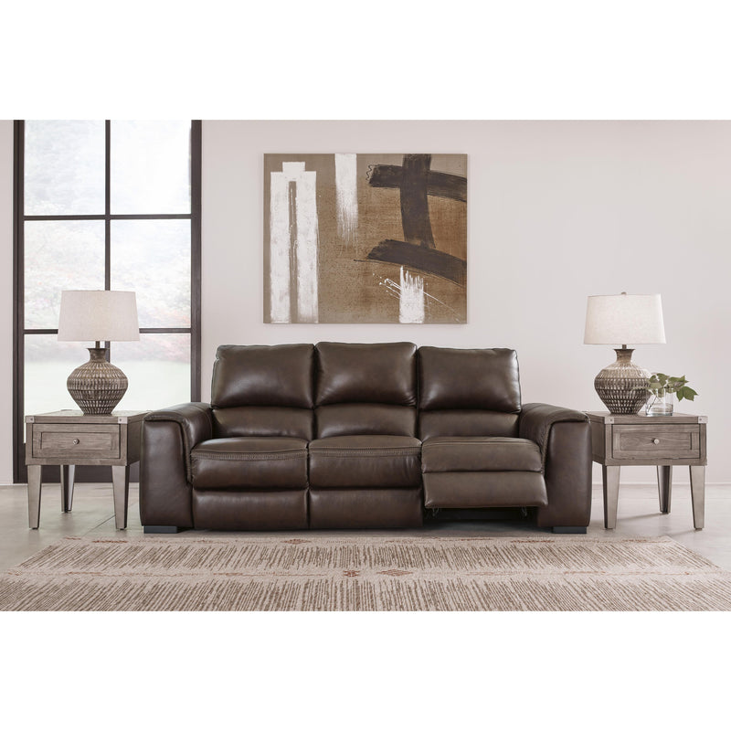 Signature Design by Ashley Alessandro Power Reclining Leather Match Sofa U2550215 IMAGE 7