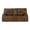 Signature Design by Ashley Francesca Power Reclining Leather Match Loveseat U2570518 IMAGE 3