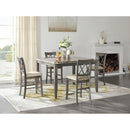Signature Design by Ashley Square Curranberry Counter Height Dining Table with Stone Top D679-32 IMAGE 5