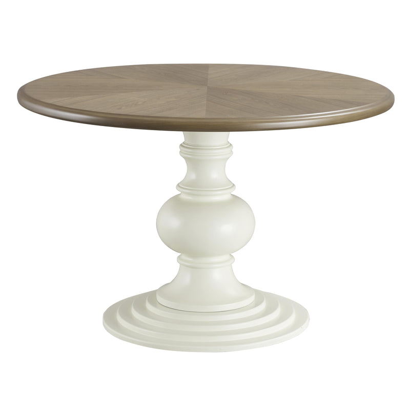 Round Pedestal Base Dining Table