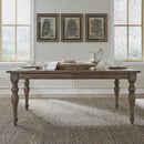  Liberty Furniture Industries Inc. Americana Farmhouse 615-T4290 Rectangular Leg Table IMAGE 2