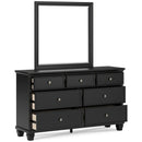 Signature Design by Ashley Lanolee B687B1 Dresser and Mirror IMAGE 2