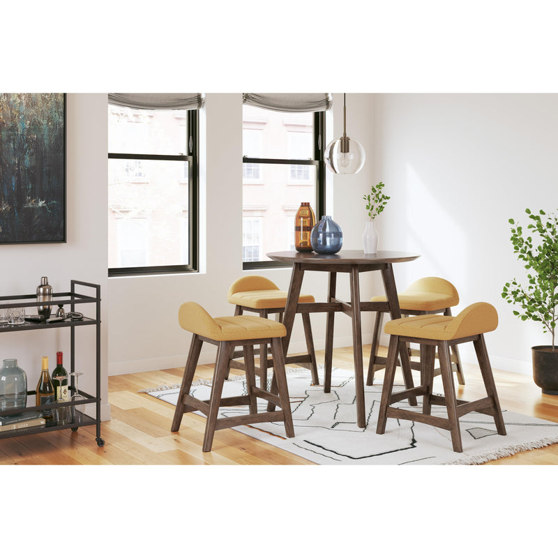 Signature Design by Ashley Lyncott D615-13 Round Dining Room Counter Table IMAGE 10