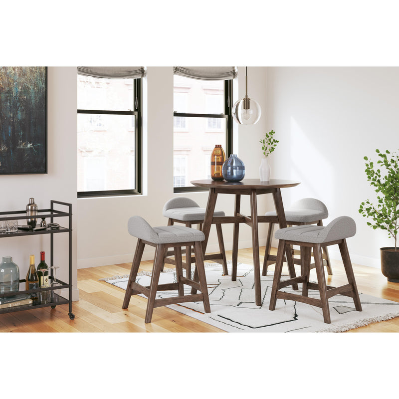 Signature Design by Ashley Lyncott D615-13 Round Dining Room Counter Table IMAGE 6