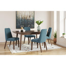 Signature Design by Ashley Lyncott D615-35 Rectangular Dining Room Butterfly Extension Table IMAGE 10