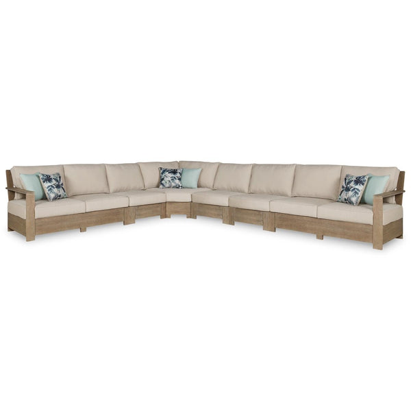 Signature Design by Ashley Outdoor Seating Sectionals P804-854/P804-846/P804-846/P804-846/P804-877 IMAGE 1