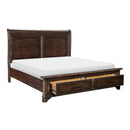 Homelegance Boone Queen Platform Bed with Storage 1406-1* IMAGE 3