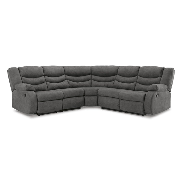 Signature Design by Ashley Partymate 36903S2 2 pc Reclining Sectional IMAGE 1