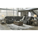 Signature Design by Ashley Nettington 44101S3 4 pc Power Reclining Sectional IMAGE 7