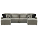 Signature Design by Ashley Colleyville 54405S15 4 pc Power Reclining Sectional with Chaise IMAGE 1