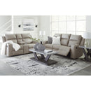 Signature Design by Ashley Lavenhorne Reclining Leather Look Loveseat 6330794 IMAGE 11