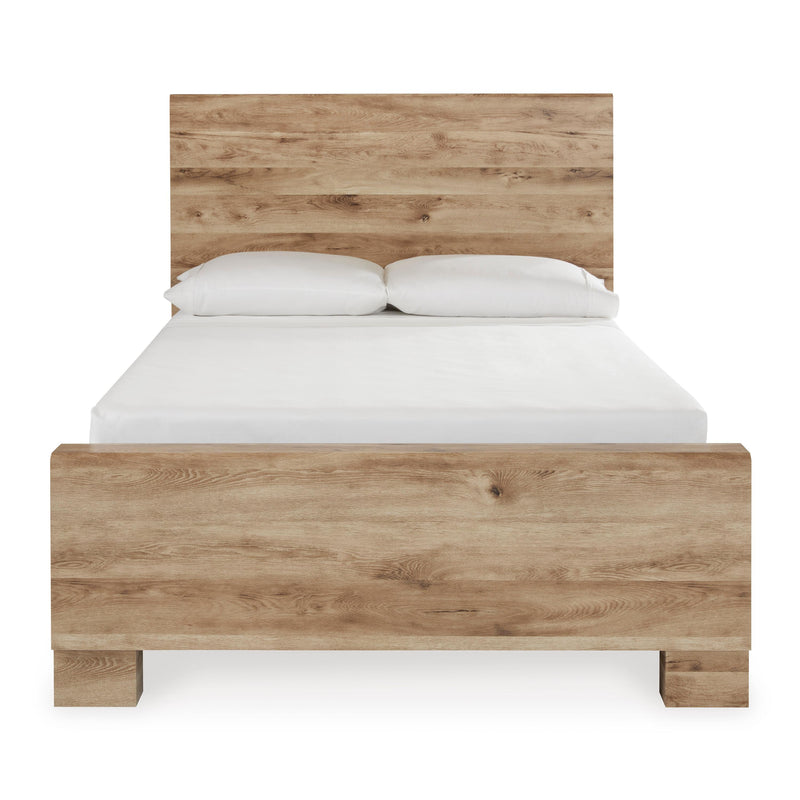 Signature Design by Ashley Hyanna B1050B25 Full Panel Bed with 1 Side Storage IMAGE 2