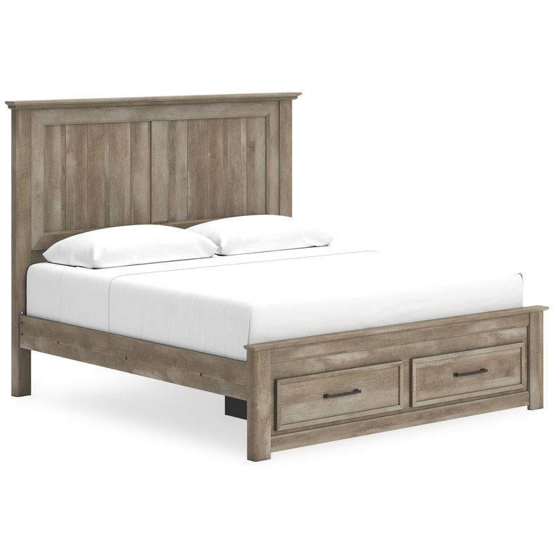  Signature Design by Ashley Yarbeck King Panel Bed with Storage B2710-58/B2710-56S/B2710-97 IMAGE 1