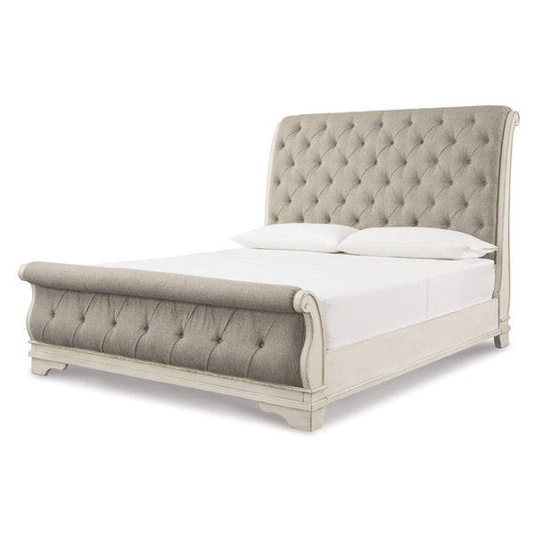 Signature Design by Ashley Realyn California King Upholstered Sleigh Bed B743-78/B743-76/B743-95 IMAGE 1