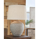 Signature Design by Ashley Dreward L235694 Paper Table Lamp IMAGE 2