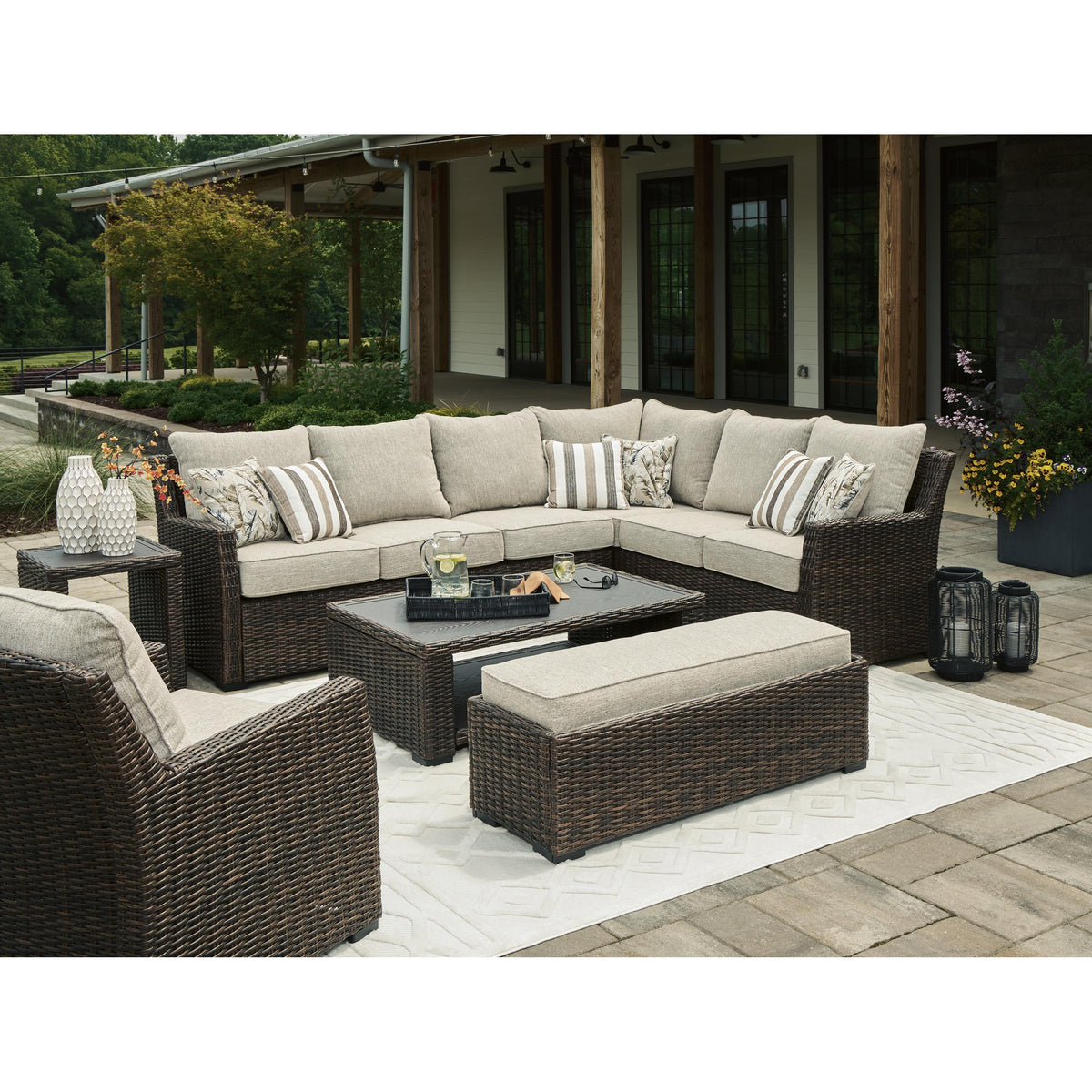 Signature Design by Ashley Brook Ranch P465-820 Lounge Chair with Cush