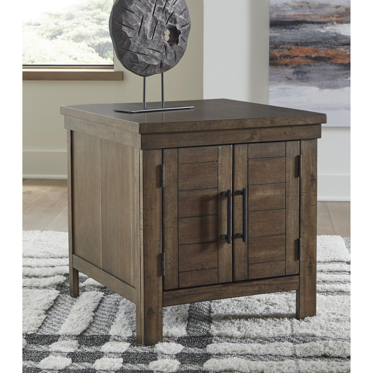 Signature Design by Ashley Moriville T731-3 Rectangular End Table