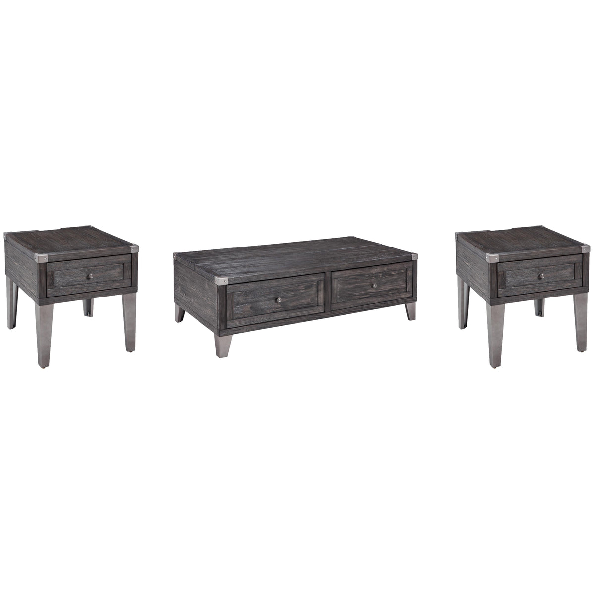 Signature Design by Ashley Todoe T901T2 Coffee Table and 2 End Tables