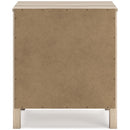 Signature Design by Ashley Battelle EB3929-292 Two Drawer Night Stand IMAGE 5
