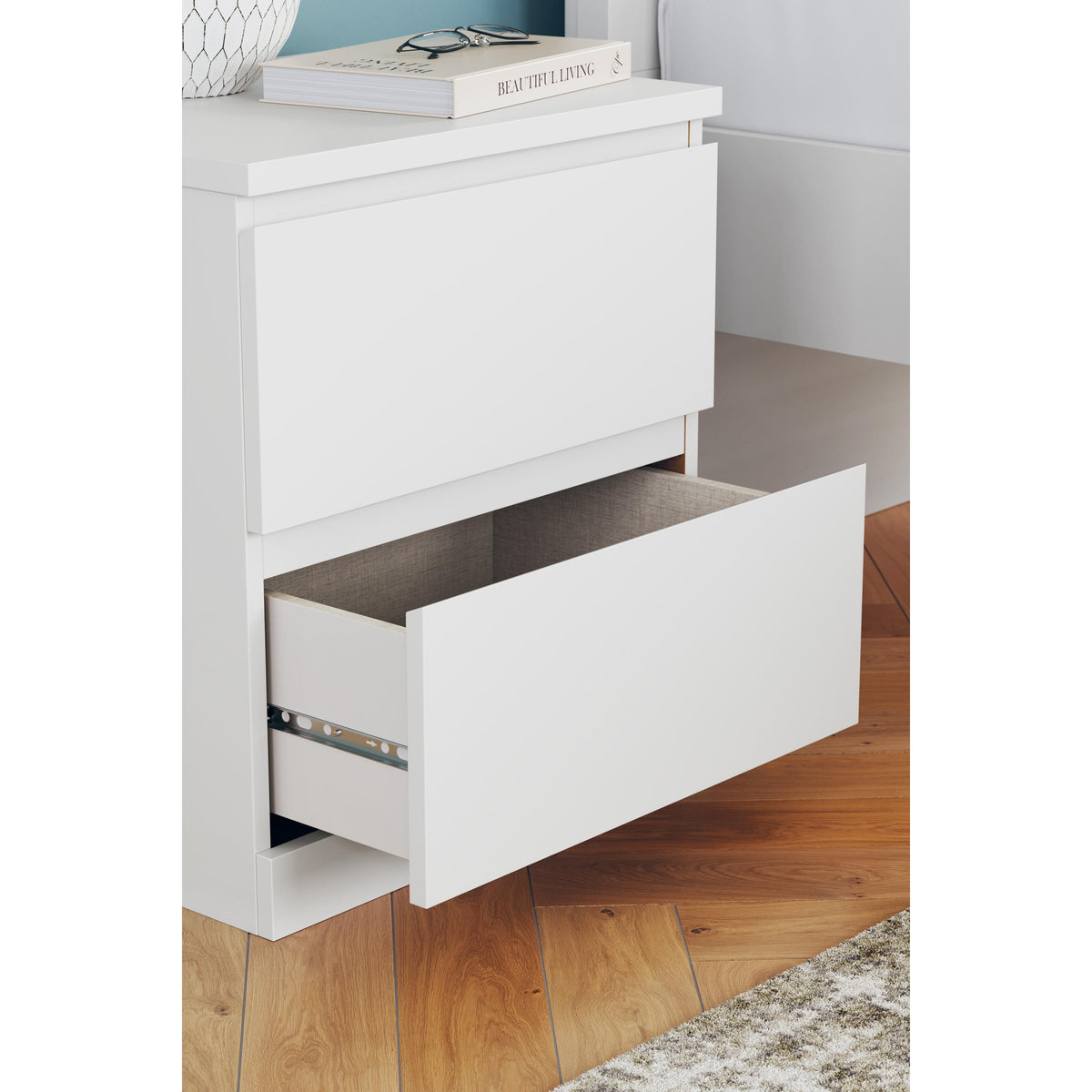 Signature Design by Ashley Onita EB9630-292 Two Drawer Night Stand