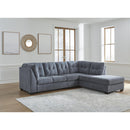 Signature Design by Ashley Marleton Fabric Full Sleeper Sectional 5530369/5530317 IMAGE 3