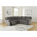 Signature Design by Ashley Museum 81807S2 2 pc Reclining Sectional IMAGE 3
