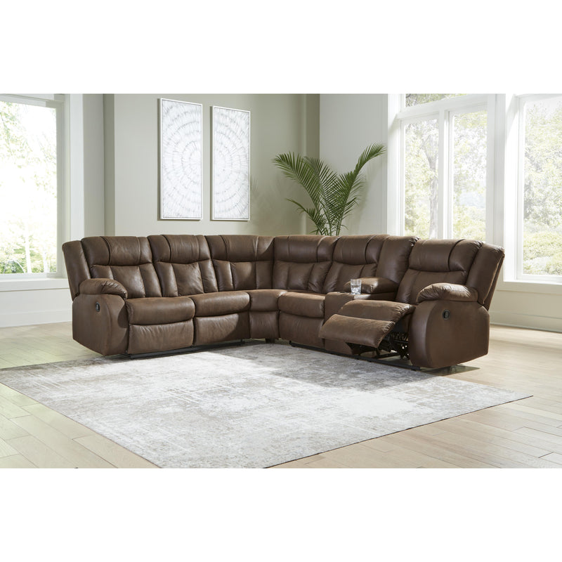 Signature Design by Ashley Trail Boys 82703S1 2 pc Reclining Sectional IMAGE 4