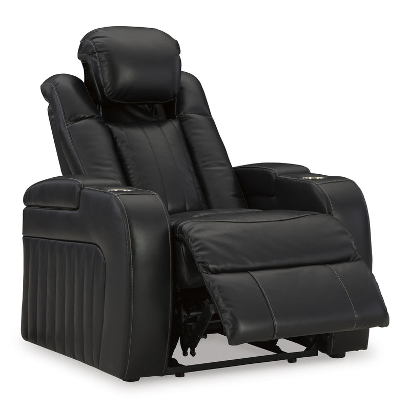Signature Design by Ashley Caveman Den 9070313 Power Recliner with Adj