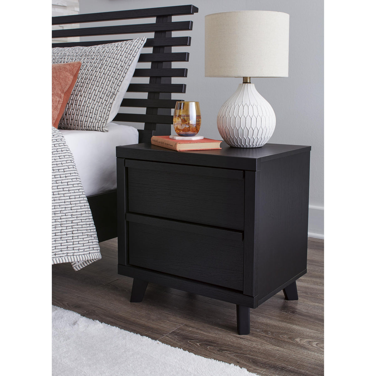 Signature Design by Ashley Danziar B1013-92 Two Drawer Night Stand