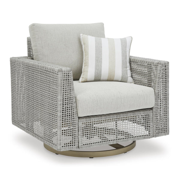 Signature Design by Ashley Seton Creek P798-821 Swivel Lounge with Cus