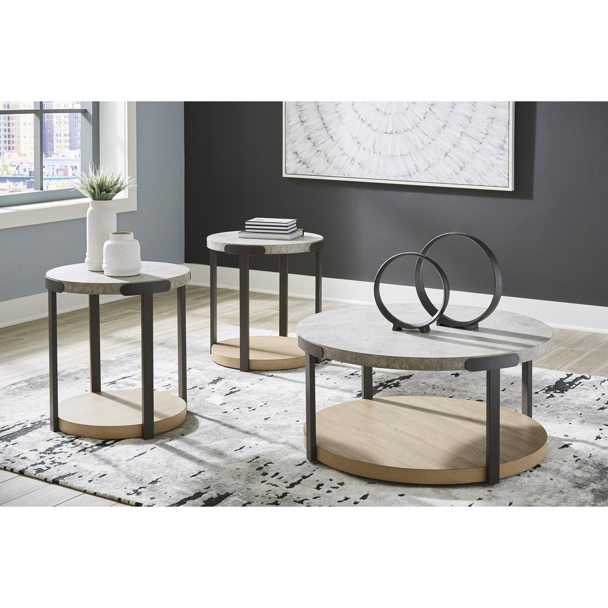 Signature Design by Ashley Darthurst T383-13 Occasional Table Set