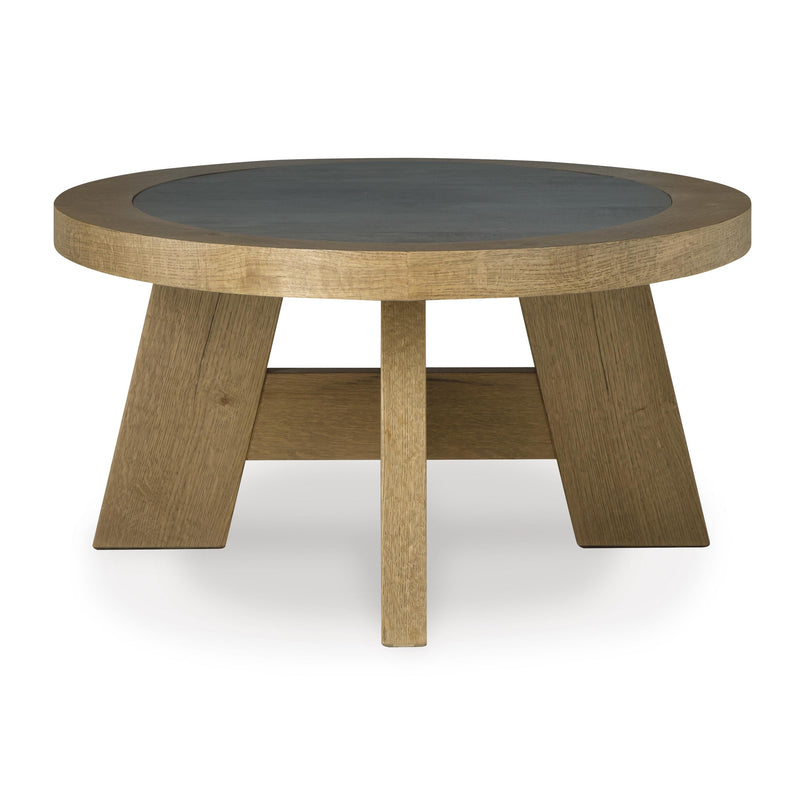  Signature Design by Ashley Brinstead T839-0 Oval Cocktail Table IMAGE 3