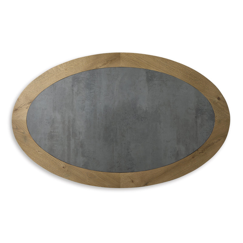  Signature Design by Ashley Brinstead T839-0 Oval Cocktail Table IMAGE 4