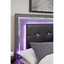 Signature Design by Ashley Lodanna B214B13 King Panel Bed with 2 Storage Drawers IMAGE 7