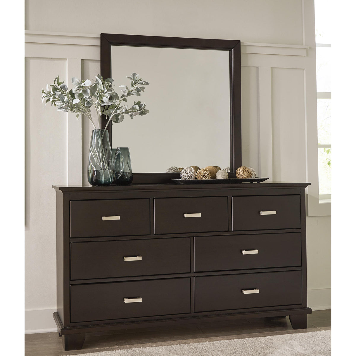 Signature Design by Ashley Covetown B441B1 Dresser and Mirror