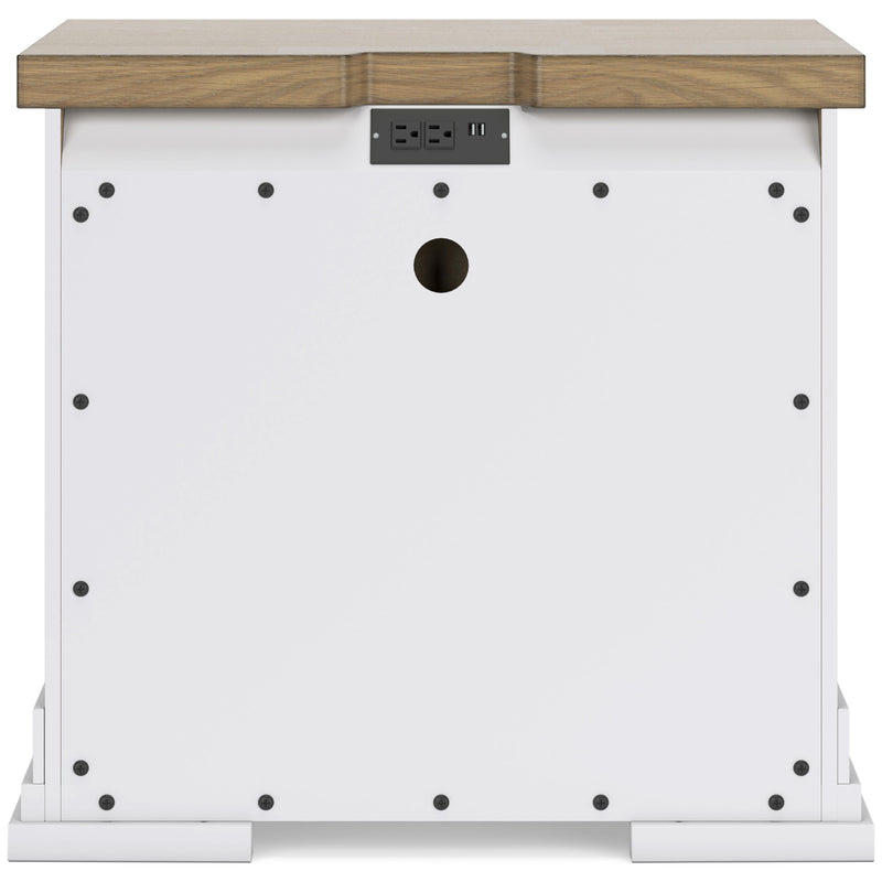 Benchcraft Ashbryn B844-93 Three Drawer Night Stand IMAGE 5