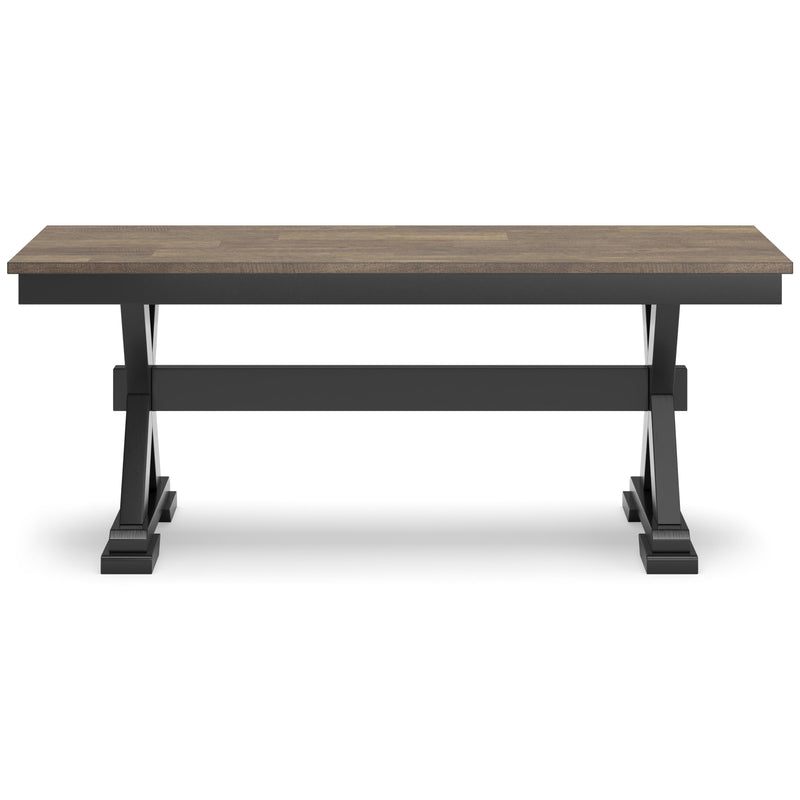 Ashley table with bench clearance