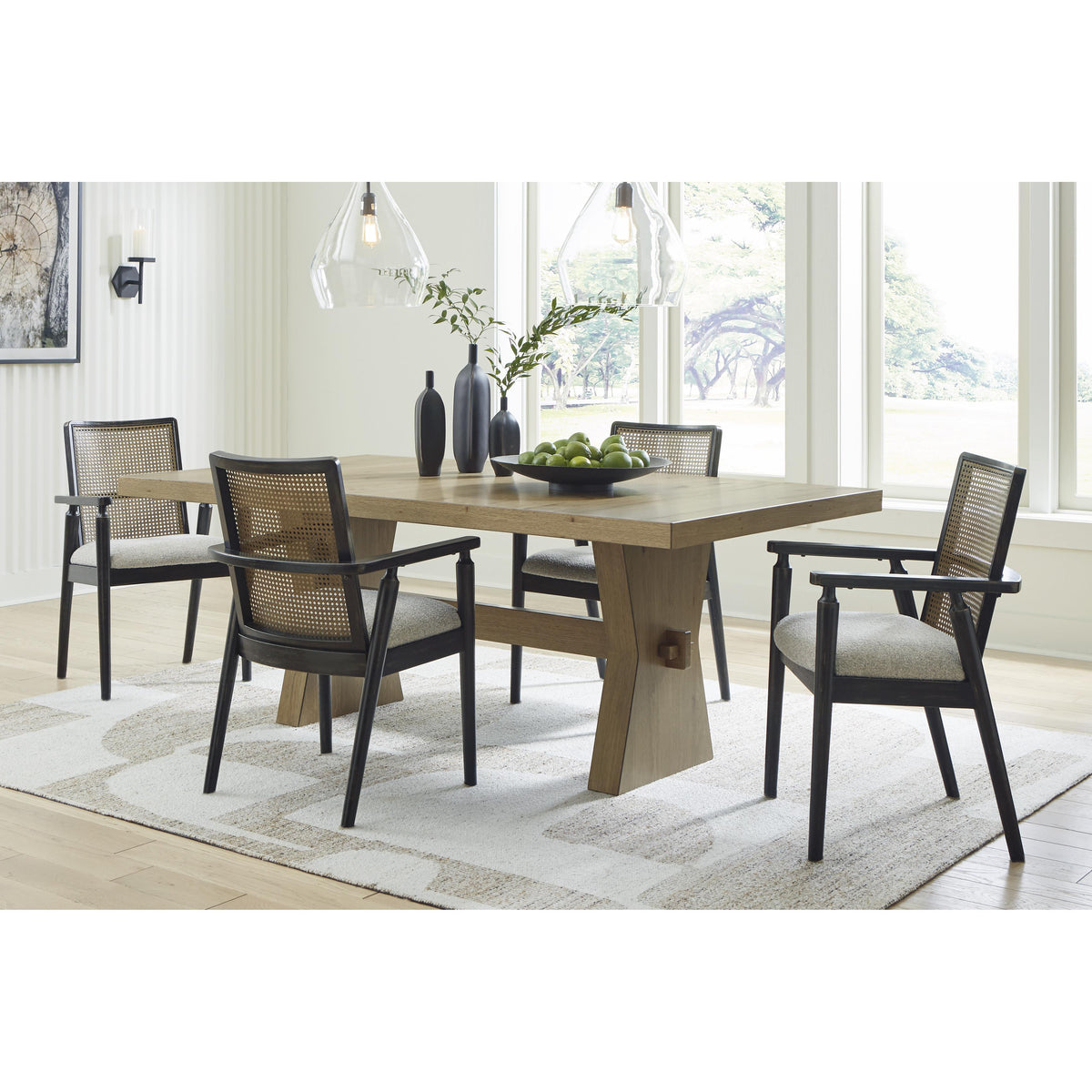 Signature Design by Ashley Galliden D841-45 Rectangular Dining Room Ta