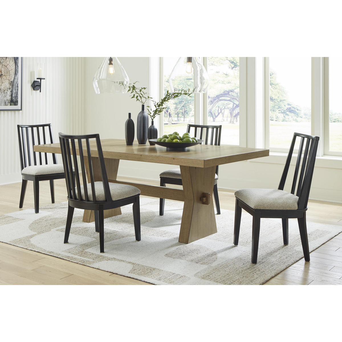 Signature Design by Ashley Galliden D841-45 Rectangular Dining Room Ta
