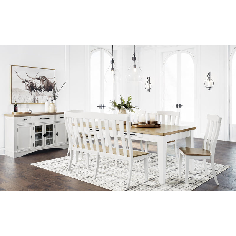 Signature Design by Ashley Ashbryn D844-25 Rectangular Dining Room Table IMAGE 16