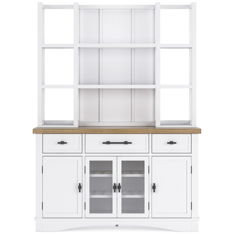Signature Design by Ashley Ashbryn Server & Hutch D844-60/D844-61 IMAGE 3