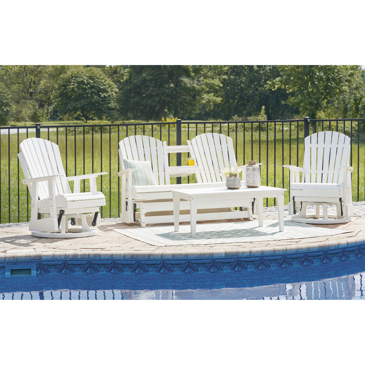 Signature Design by Ashley Hyland wave P111-820 Swivel Glider Chair