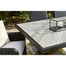  Signature Design by Ashley Beachcroft P792-625 Rectangular Dining Table with Umbrella Option IMAGE 7