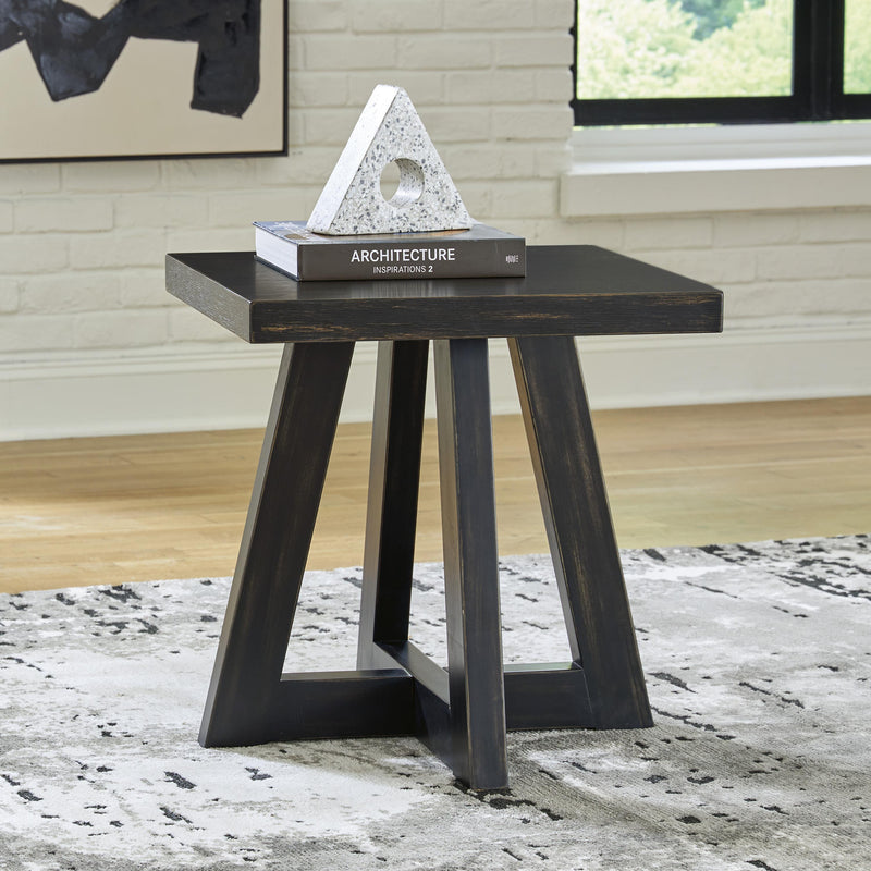  Signature Design by Ashley Galliden T841-2 Square End Table IMAGE 4