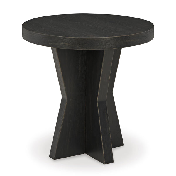  Signature Design by Ashley Galliden T841-6 Round End Table IMAGE 1